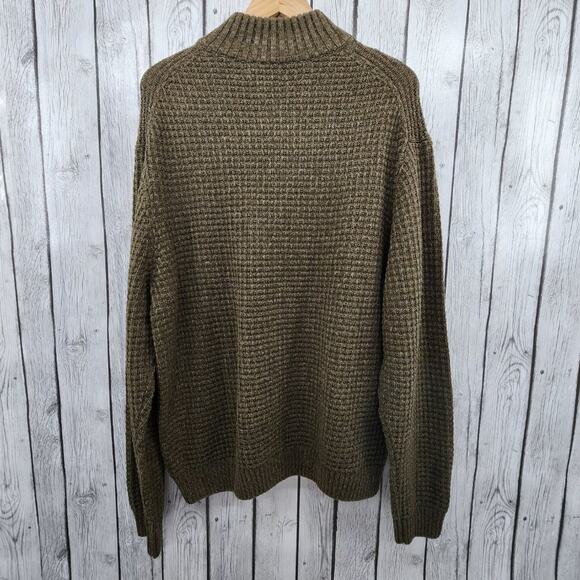 Tasso Elba Quarter Zip Knit Sweater - Picture 2 of 7